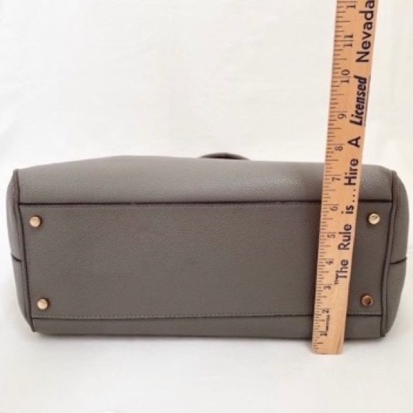 Kate Spade Gray Leighann Mulberry Satchel Bag - Picture 7 of 12